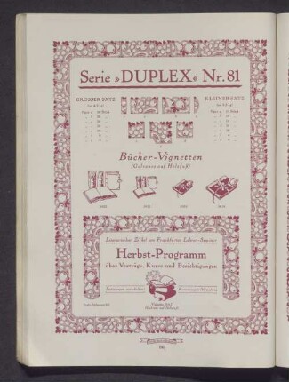 Serie "Duplex" Nr. 81