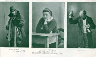 Ritter, Rudolf ; Lehmann, Else; Sauer, Oscar in "Fuhrmann Henschel"