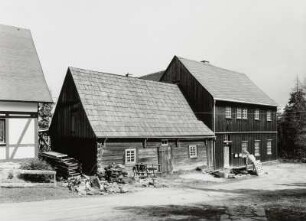 Schneeberg, Zimmerhaus, Blockschuppen, Gr. Daniel