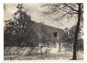 Siedlung Lendelsches Gelände, Potsdam-Bornstedt: Wohnhaus (Thunert, Baur ?) Vorderansicht