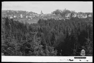 Blick auf Hohnstein