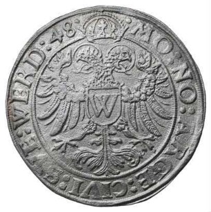 Fundmünze, Guldiner (Guldengroschen), 1548