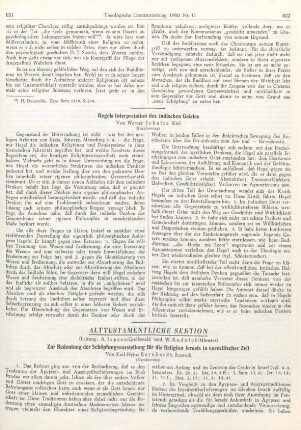 821-822 Hegels Interpretation des indischen Geistes