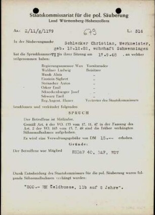 Schlenker, Christian