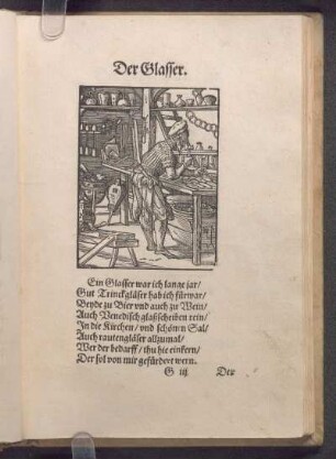 Der Glasser.