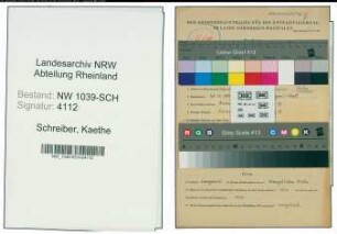 Entnazifizierung Kaethe Schreiber , geb. 28.12.1894 (Lehrerin)