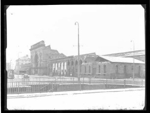 Mannheim, Hbf, Ruine - Gesamtansicht