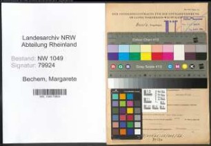 Entnazifizierung Margarete Bechem , geb. 01.04.1895 (Lehrerin)