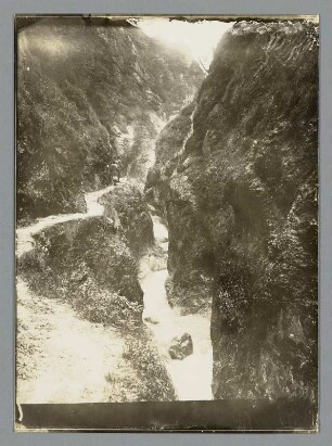 In der Almbachklamm bei Berchtesgaden