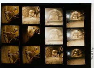 Tunnel - Schnellbahnstrecke Köln - Rhein/Main - Bohrkernentnahme, Montabaur, 1999