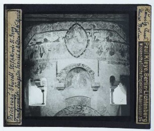 Oberzell, St. Georg (Reichenau-Oberzell) : Wandbemalung W-Apsis