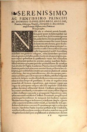 Explicationis Articulorum Venerandae facultatis S. Theol. gener. Studii Lovaniensis circa Dogmata ecclesiastica, 1