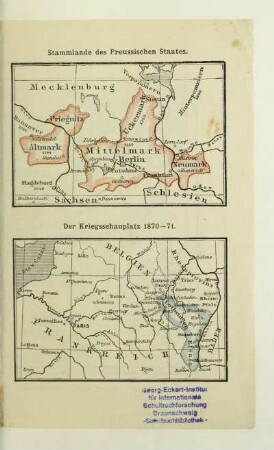 Stammlande des Preussischen Staates