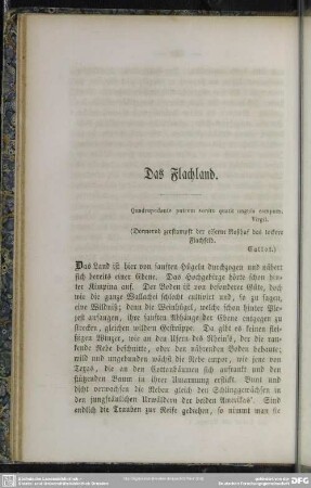 Das Flachland