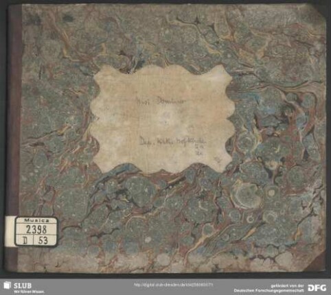 Nisi Dominus - Mus.2398-D-53 : S, orch, bc - e; SeiH 99