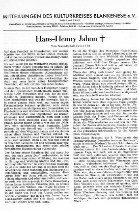Hans-Heny Jahnn