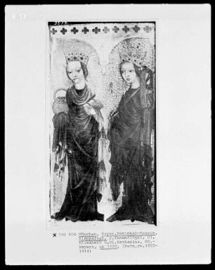 Die Heiligen Elisabeth und Katharina
