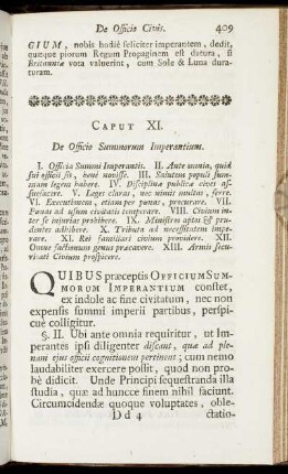 Caput XI. - Caput XVIII.