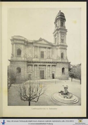 Illustration: Liebfrauenkirche in Gebweiler.