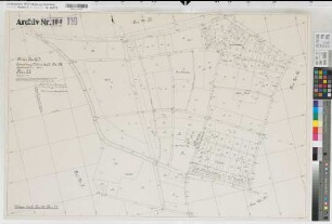 Dülmen, Stadt und Kspl., Haus Dülmen (Dülmen), Umlegung Dülmen, Reinkarte Dülmen Stadt Flur 25