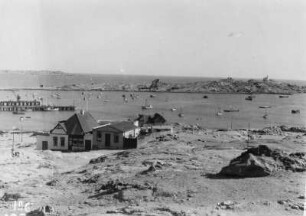 Hafen von Kapstadt : Blick auf den Hafen von Kapstadt mit Lagergebäuden