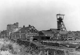 Steinkohlenbergwerk Westhausen, Schachtanlage 1/3, Dortmund bodelschwingh