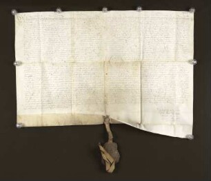 1621 Apr. 01. Stadtobligation über 3000 Thaler an D. Johan Derenthall, Bürgermeister in Minden.
