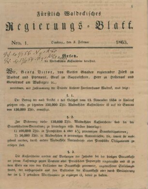 3. Februar-22. December = Nro. 1-19