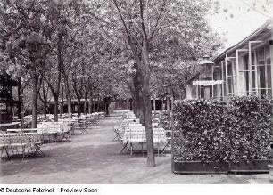 Restaurant "Kaisergarten". Gästegarten