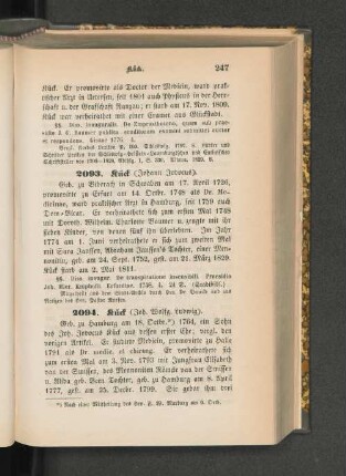 2094. Kück (Joh. Wolfg. Ludwig.).