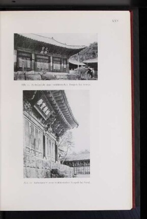 Abb. 51. Außenansicht eines buddhistischen Tempels bei Suwon.