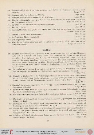 Waffen (Nr. 745-797a)