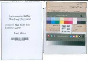 Entnazifizierung Hans Prell , geb. 15.09.1909 (Teilhaber)