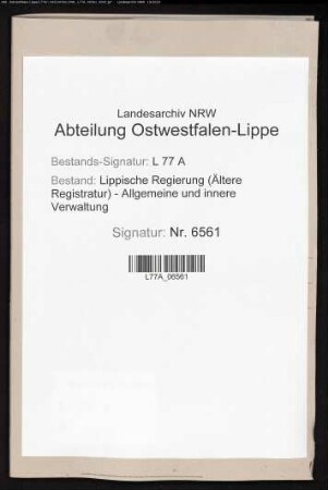 Grenzsteinsetzung zwischen den Ämtern Blomberg und Schieder