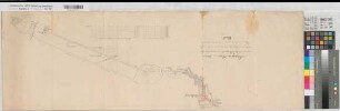 Langenhorst (Ochtrup) - Ochtrup (Ochtrup) - Epe (Gronau) Verlauf der projektierten Straße Blatt 1 Verlauf von Langenhorst bis Ochtrup 1844 Längenmaßstab 1 : 5000; Höhenmaßstab 100 Fuß = 15 cm 34 x 103 Zeichnung Tibbe, Baukonduktor KSM Nr. 504,2