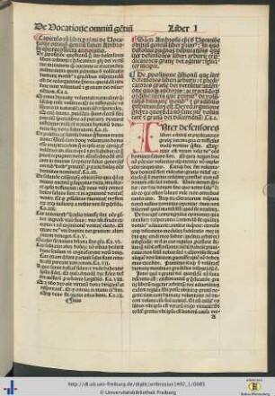 II. De vocatione omnium gentium.