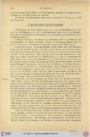 ⟦Großeicholzheim⟧