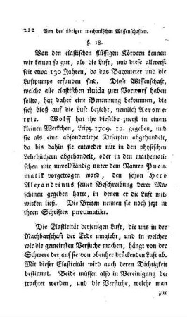 § 18. Von der Aerometrie