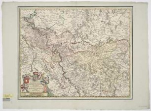 Karte von dem Herzogtum Kleve und der Grafschaft Mark, 1:320 000, Kupferstich, um 1688
