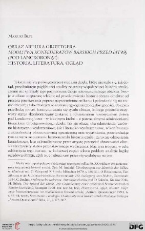 31: Obraz Artura Grottgera "Modlitwa konfederatów barskich przed bitwą" (pod Lanckoroną?): historia, literatura, ogląd
