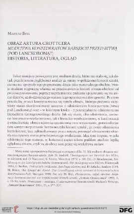 31: Obraz Artura Grottgera "Modlitwa konfederatów barskich przed bitwą" (pod Lanckoroną?): historia, literatura, ogląd