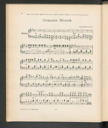 Osmanen - Marsch.