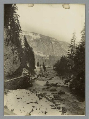 Ausgang der Breitachklamm beim Walsertal