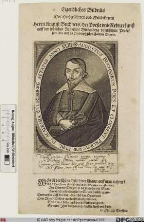 Bildnis August(us) Buchner