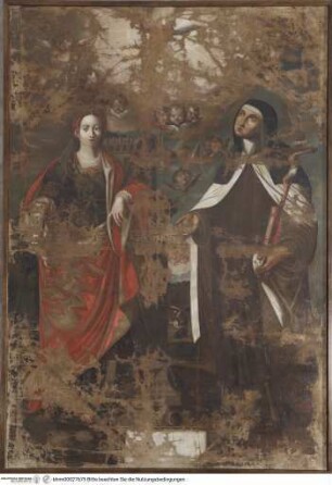Heilige Barbara und Klara von Assisi