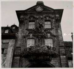 Bamberg, Rathaustorbogen, Westfassade