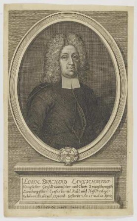 Bildnis des Levin Burchard Langschmidt