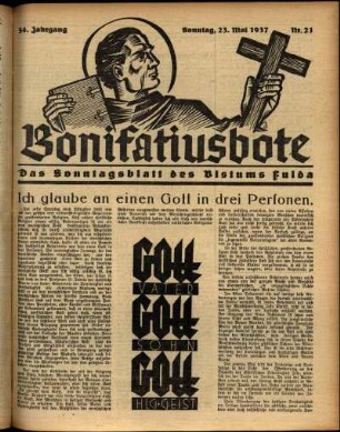 Ausgabe vom Sonntag, den 23. Mai 1937.