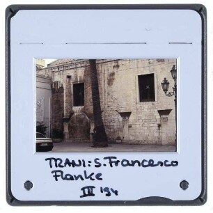 Trani, S. Francesco : Nordflanke