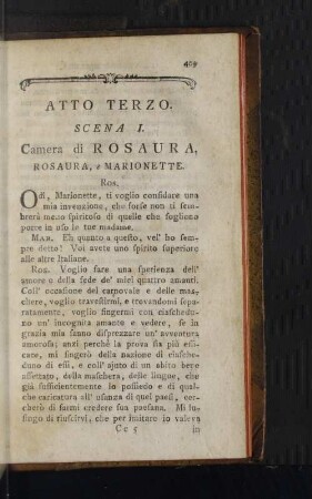 Atto Terzo.